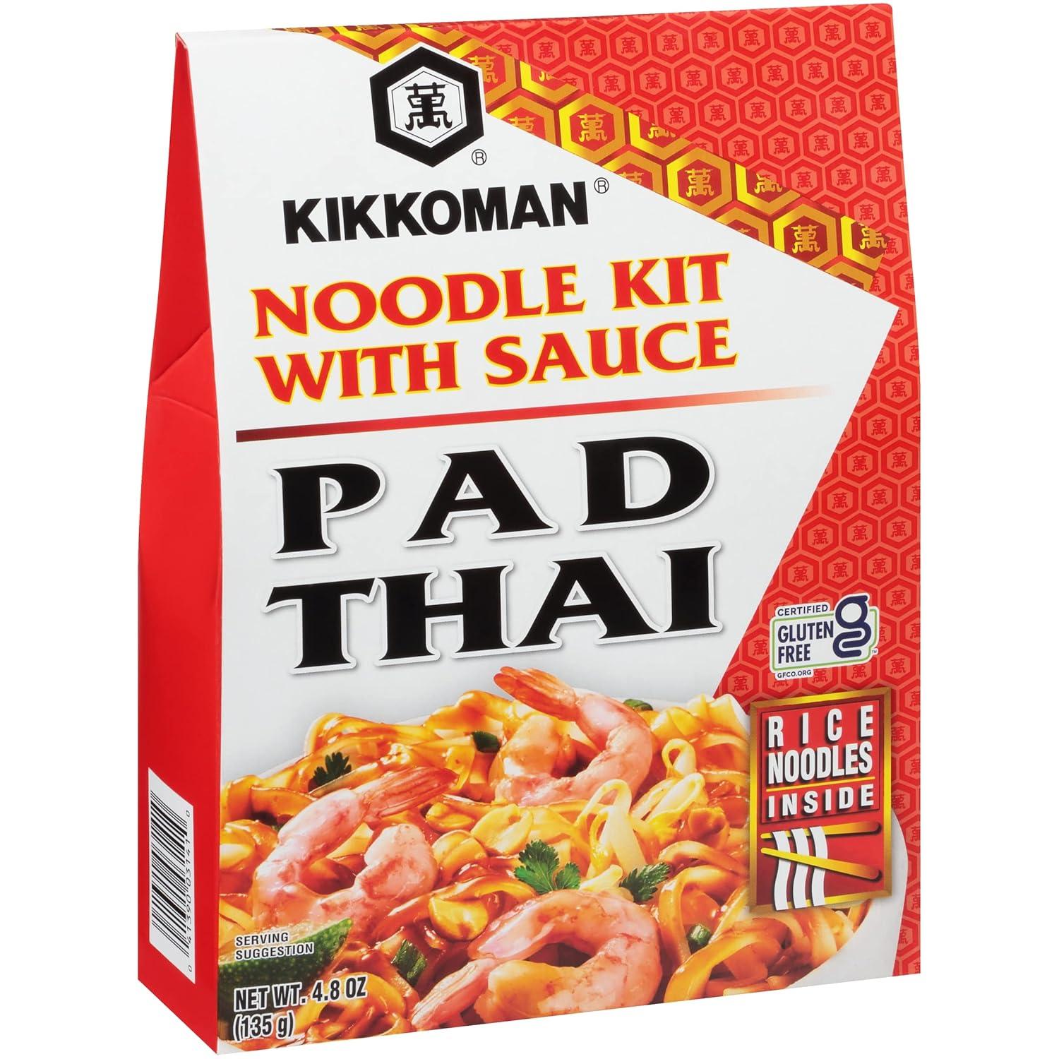 image:imageKikkoman GlutenFree Teriyaki Sesame Noodle Kit With Sauce 48 Oz Pack Of 6Pad Thai