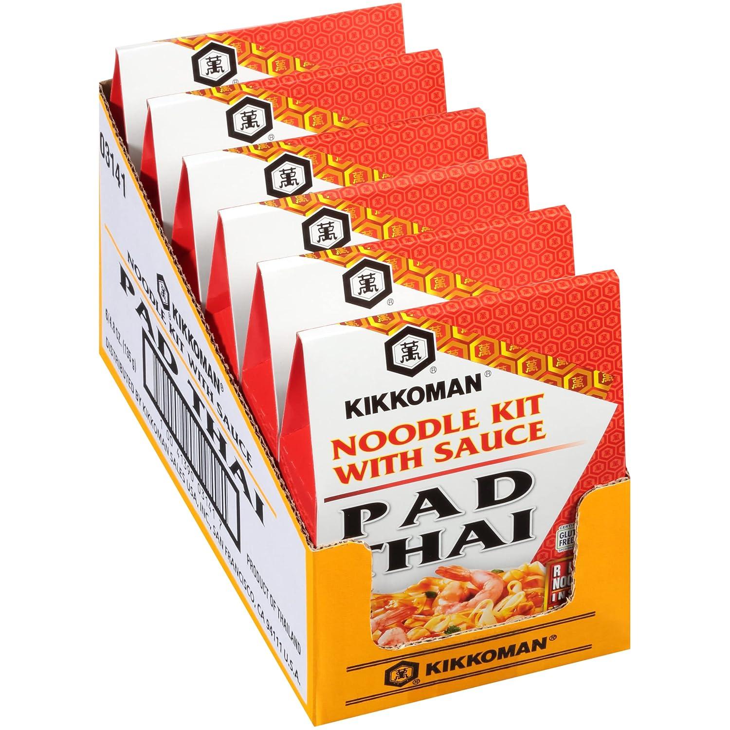 image:imageKikkoman GlutenFree Teriyaki Sesame Noodle Kit With Sauce 48 Oz Pack Of 6Pad Thai