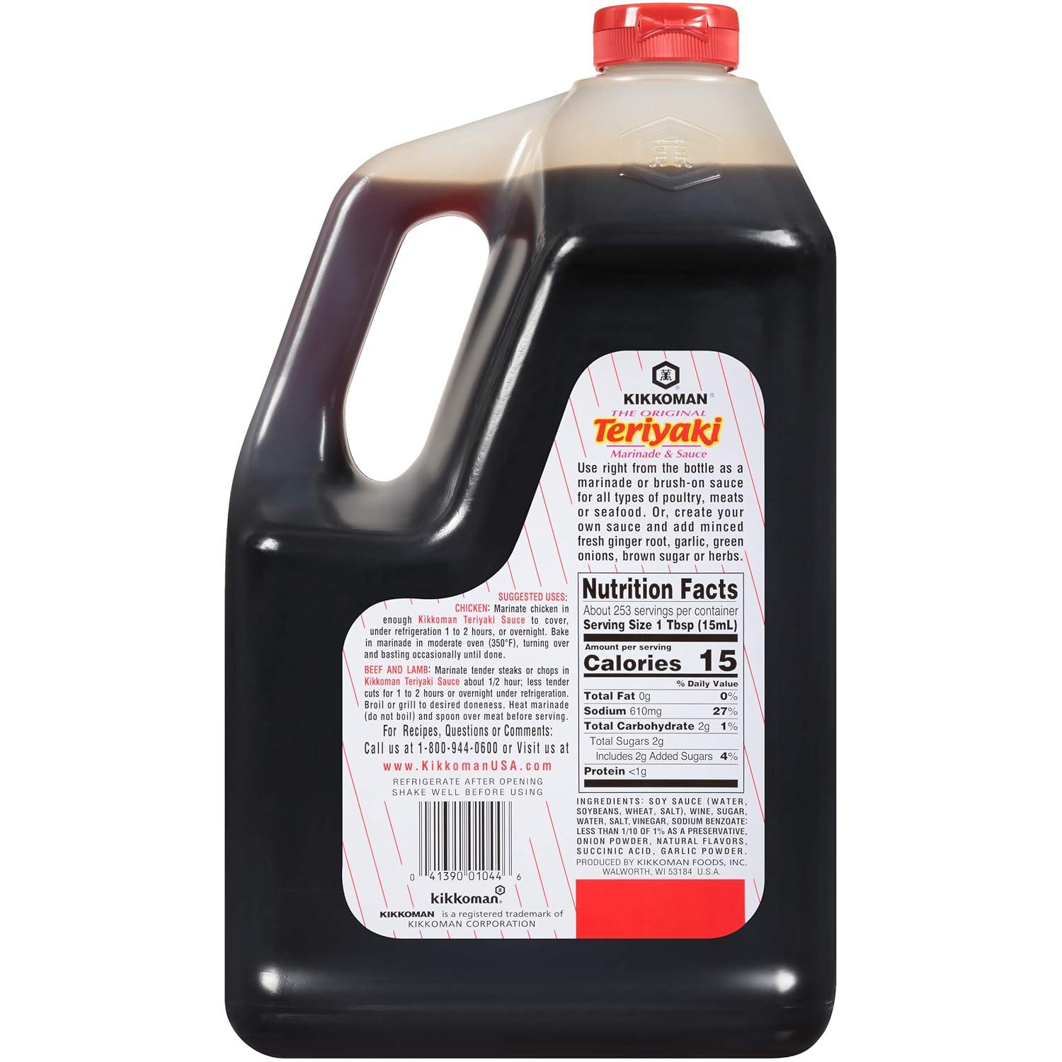 image:imageKikkoman Marinade and Sauce Teriyaki 128 OunceTeriyaki
