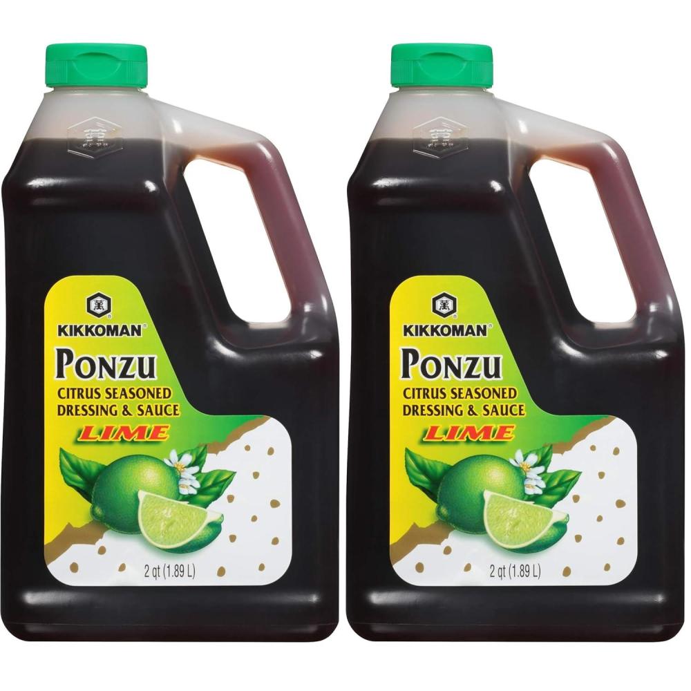 image:imageKikkoman Ponzu Lime Plastic FS Bottle 64 Fl Oz64 Fl Oz Pack of 2