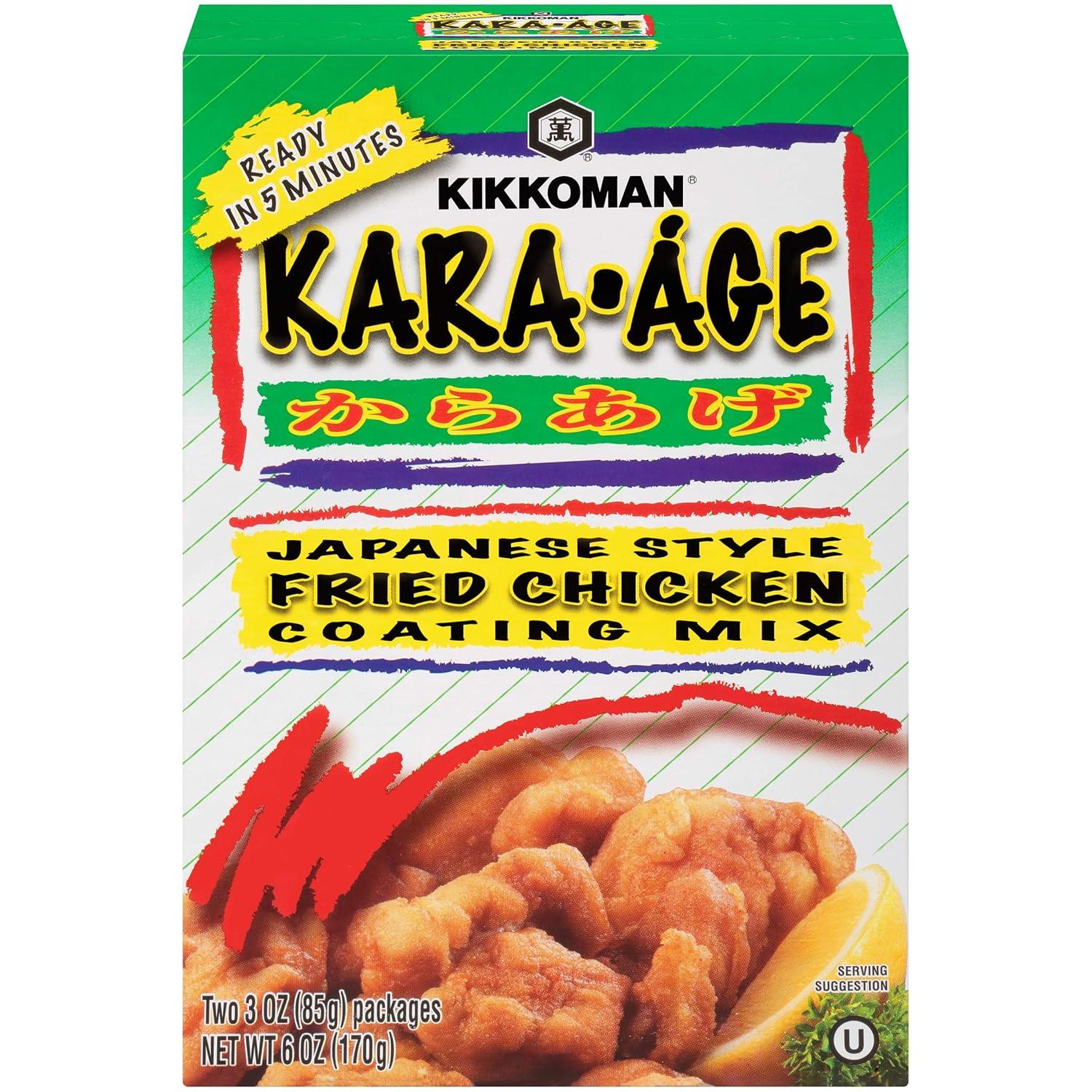 image:imageKikkoman KaraAge Fried Chicken Coating Mix 6 Oz Box 12 Pack 045 Lb Pack Of 12