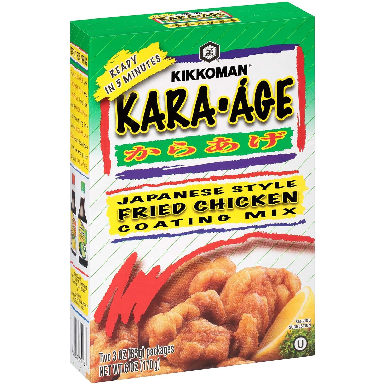 image:imageKikkoman KaraAge Fried Chicken Coating Mix 6 Oz Box 12 Pack 045 Lb Pack Of 12