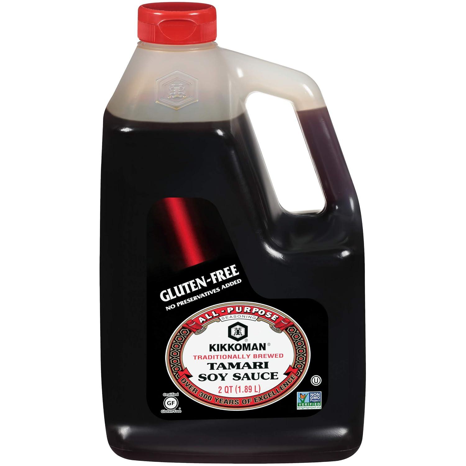 image:imageKikkoman Tamari Gluten Free Soy Sauce 05 GallonSoy Sauce