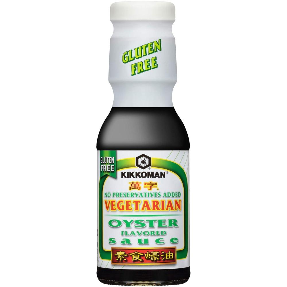 image:imageKikkoman Vegetarian Oyster Flavored Sauce Great for Rice Bowls amp Salads No Added Preservatives amp GlutenFree AllPurpose Seasoning Vegans Asian Dishes 12 Fl Oz Pack of 1