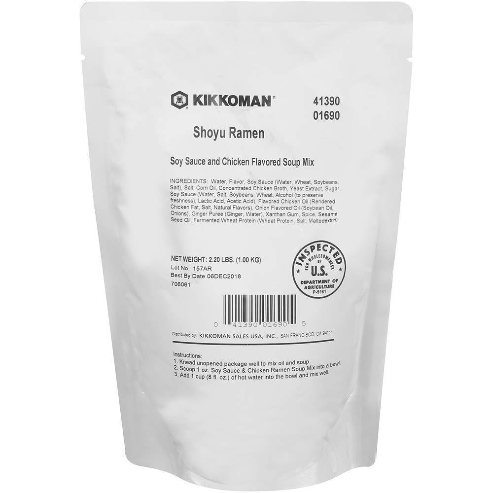 image:imageKikkoman Miso Ramen Soup Mix for Foodservice Use Miso Flavored Soup Mix Tokyo Style Ramen Fresh and Cooked Vegetables Roasted and Boiled Protein Assorted 352 OzShoyu Ramen