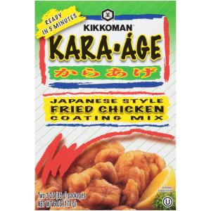 Kikkoman Kara-Age Fried Chicken Coating Mix, 6 Oz Box (12 Pack), 0.45 Lb (Pack Of 12)