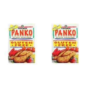 Kikkoman Panko Style Coating – Natural Flavor, Delicate and Crisp Texture, Gluten-Free Breadcrumbs, Ideal for Baked Dishes, Meat, Chicken, Seafood, Veggies – 8 Oz, Pack of 1(8 Ounce (Pack of 2))