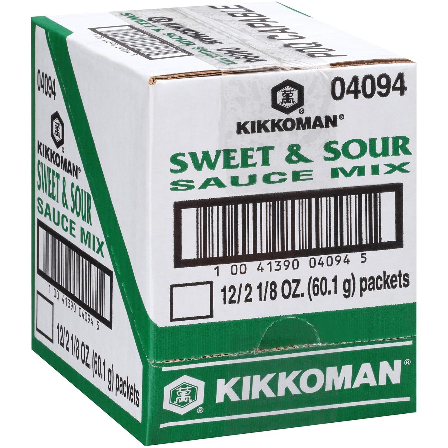 image:imageKikkoman Sweet amp Sour Seasoning Mix 2125 Oz Packet 12 Pack 016 Lb Pack Of 12Sweet Sour
