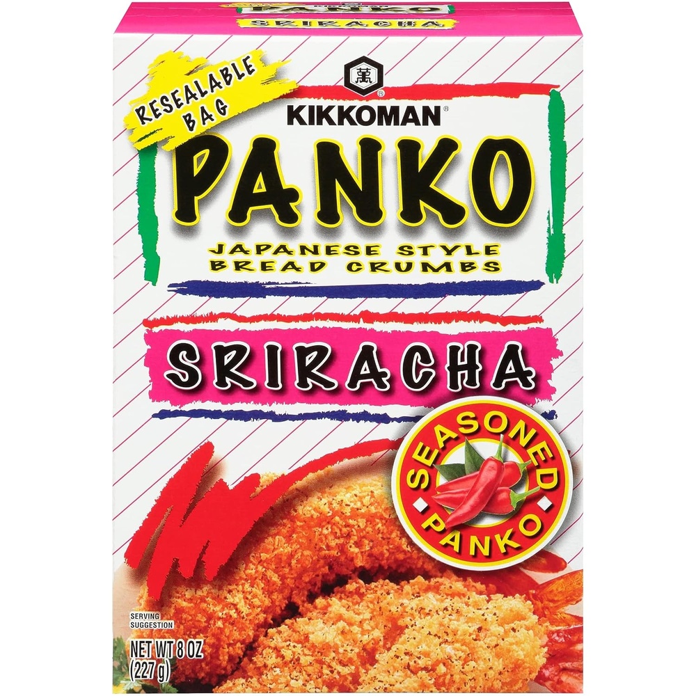 image:imageKikkoman Japanese Style Coconut Panko Bread Crumbs 8 Ounces Pack Of 6Sriracha