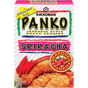 Kikkoman Japanese Style Coconut Panko Bread Crumbs, 8 Ounces (Pack Of 6)(Sriracha)