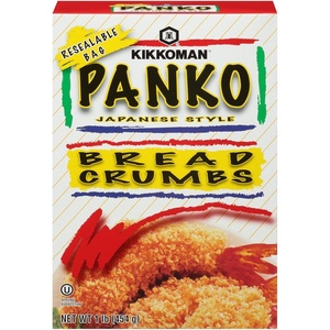 Kikkoman Panko Bread Crumbs, 1lb Box (6 Pack)